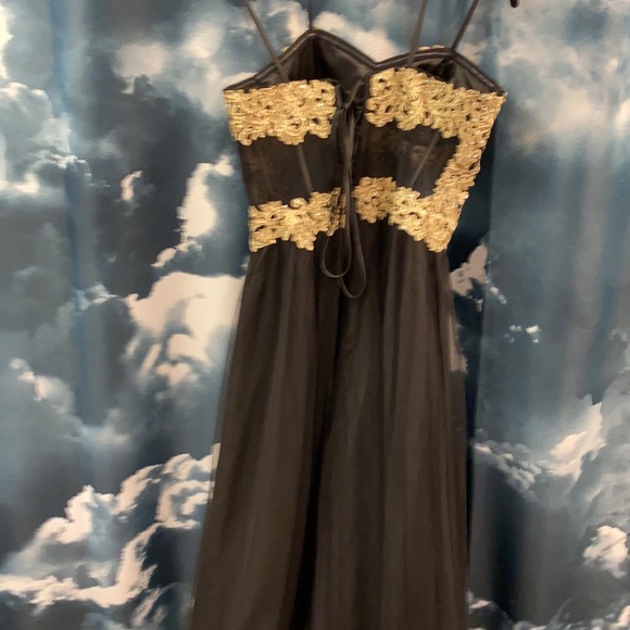 BA Nites Corset Gown Lace Up Back - Picture 13 of 16